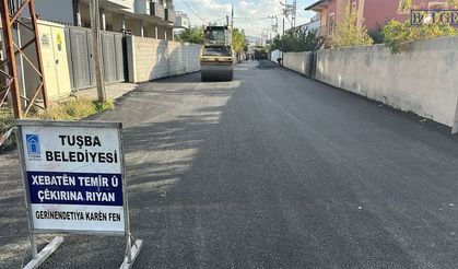 Van’ın Bu Mahallesinde Asfalt Mesaisi