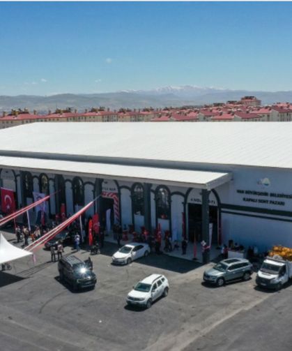 Kalecik'teki semt pazarı hizmete açıldı