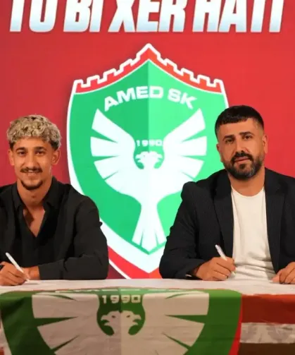 Amedspor, Galatasaraylı Genç Yıldız Berk Kızıldemir ile 3+1 Yıla İmza Attı