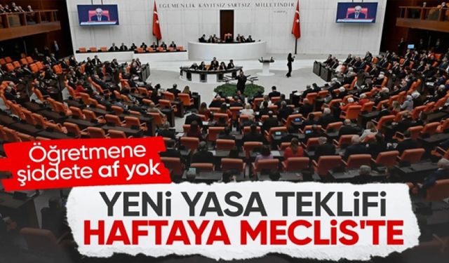 Öğretmenlik Meslek Kanunu haftaya Meclis'te