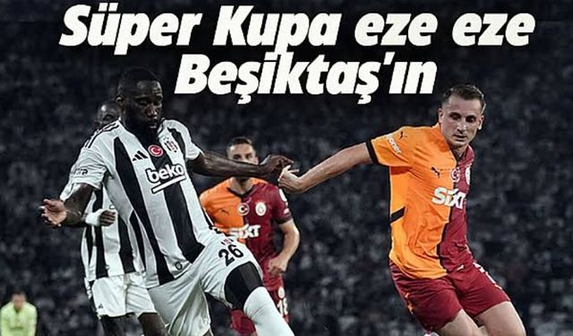 Beşiktaş, Galatasaray'ı 5-0 ile geçti