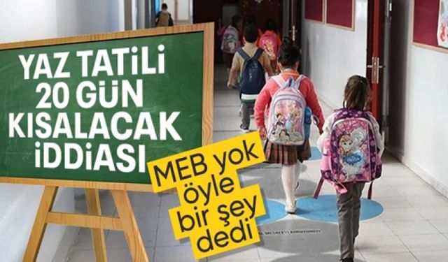 Milli Eğitim Bakanlığı iddiaları yalanladı