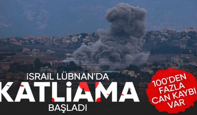 İsrail Lübnan'da katliama başladı