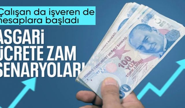 Asgari ücrette zam senaryoları