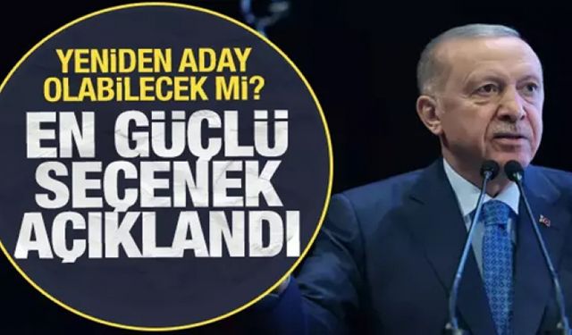 Erdoğan yeniden aday olabilecek mi?