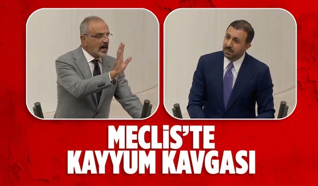 TBMM Genel Kurulu'nda kayyum tartışması