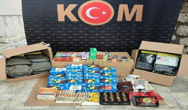 Van’da gümrük kaçakçılığı operasyonu