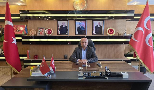 MHP Van İl Başkanı Güngöralp’ten yeni yıl mesajı