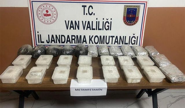 Özalp'ta 21 kilo Yasaklı Madde ele geçirildi