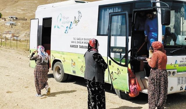 Van'da kanser taramaları devam ediyor