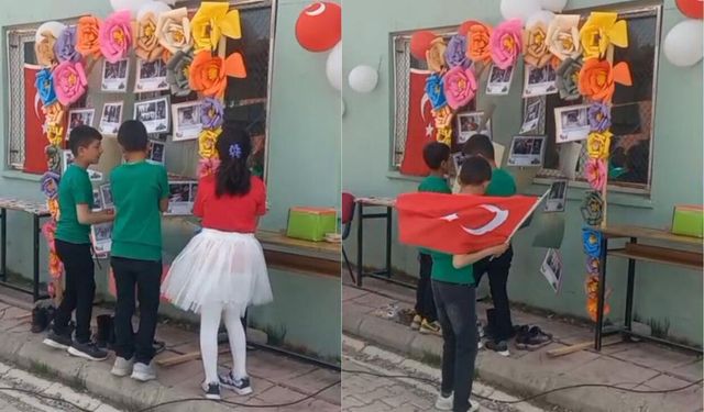 Filistinli şehit çocuklar, Özalp'ta unutulmadı