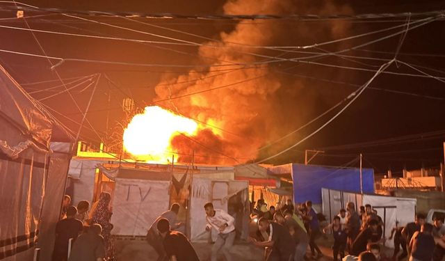 İsrail ordusu Gazze Şeridi'nde sivillerin barındığı çadırları vurdu
