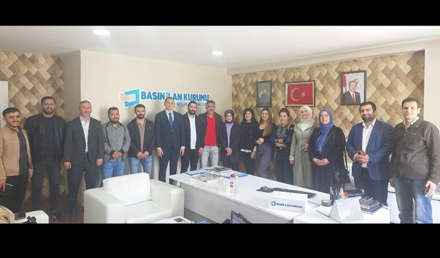 BİK Bölge Müdürü Aşkın gazetecilerle bir araya geldi