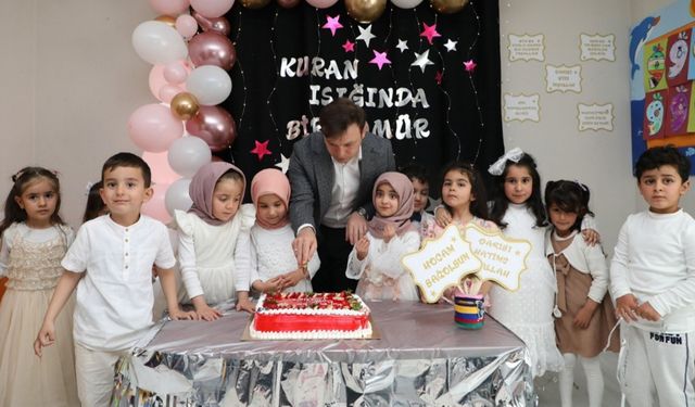 Başkale’de 4-6 yaş Kur’an Kursu kapanış programı…