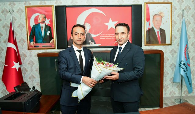 Hamdi İnan, Çatak İlçe Milli Eğitim Müdürlüğü Görevine Başladı