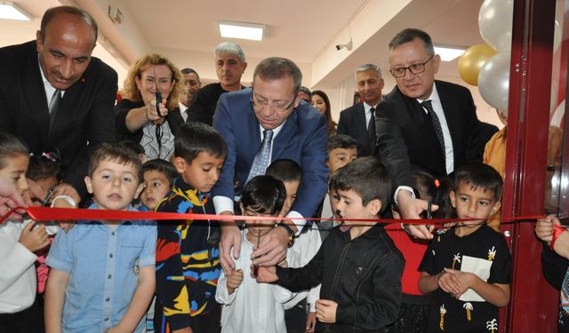 Kars’ta TOKİ İlkokulu Ana Sınıfı Açıldı
