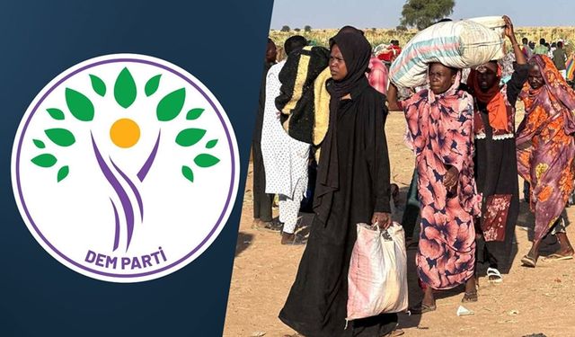 DEM Parti Sudan’da Soykırıma Karşı Uluslararası Harekete Çağırdı
