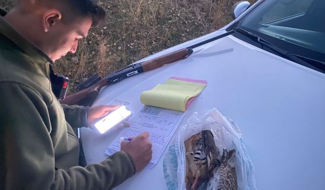 DKMP Ekiplerinden Van Erciş’te Kaçak Avcılık Operasyonu