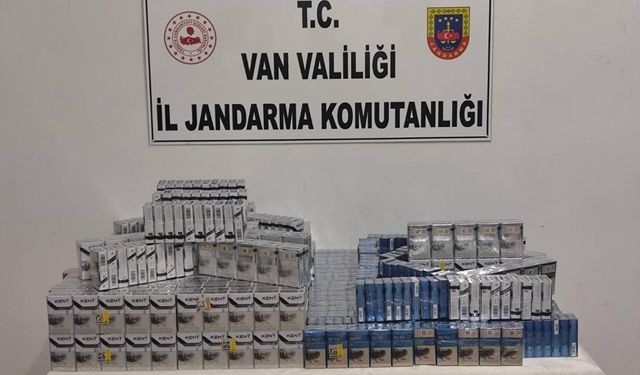 Van İpekyolu’nda 2 Bin 192 Paket Kaçak Sigara Ele Geçirildi