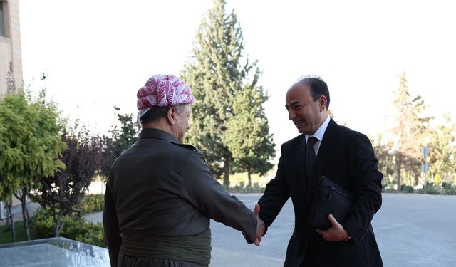 Osman Baydemir Mesud Barzani’yi Ziyaret Etti