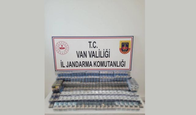 Van'da kaçakçılık operasyonu: Çok sayıda kaçak malzeme ele geçirildi