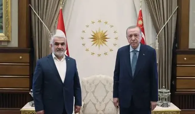 Erdoğan ve Yapıcıoğlu Külliye’de Buluştu