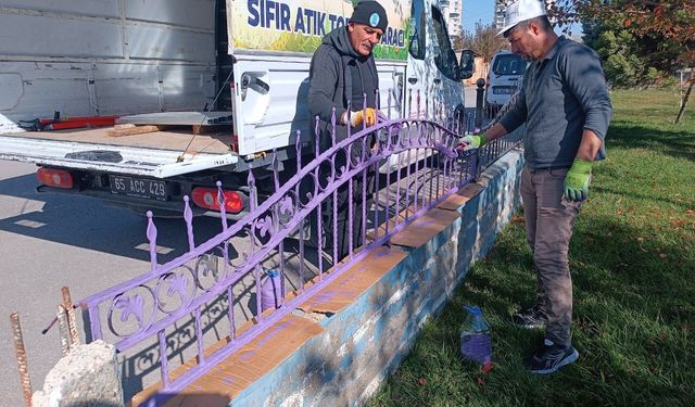 Van’da Parklar ve Spor Alanları Modernleşiyor