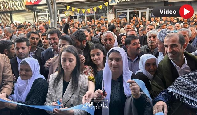 Hakkari’de DEM Parti İl Binası Açılışı: Hatimoğulları ve Bayındır Katıldı