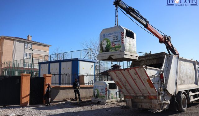Van’da Çevreyi Korumak İçin Önemli Çalışma: Konteynerler Yenilendi