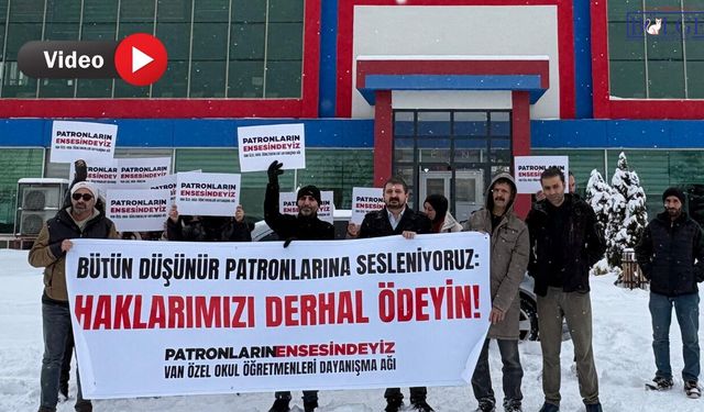 Van’da Okul Kapandı, Öğretmenler Kapıda: Düşünür Koleji’nde Muhatap Yok