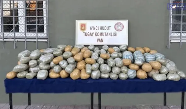 Van hudut hattında 290 kilo yasaklı madde ele geçirildi