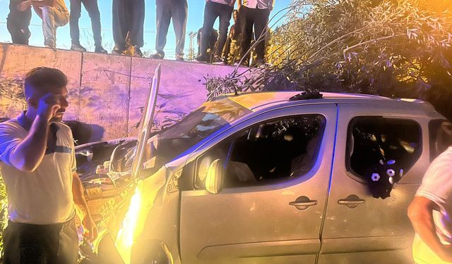 Van'da Kamyonet Şarampole Uçtu, 4 Kişi Yaralandı