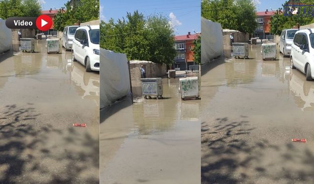 Van’da Mahalleli İsyanda: Sokak 2 Gündür Su Altında