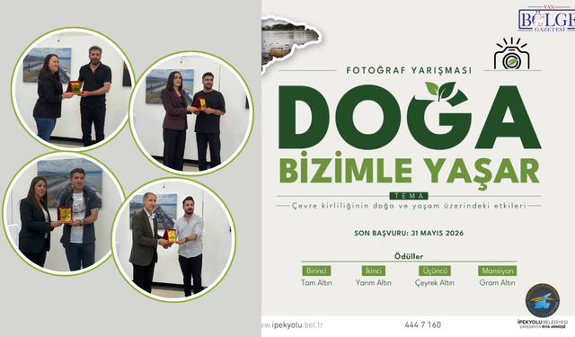 Van İpekyolu Belediyesi’nin çevre yarışmasında ödüller sahiplerini buldu