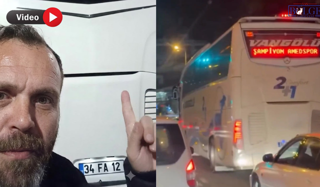 Van Otobüsündeki Amedspor Yazısına Saldıran Trabzonlu Şahıs Özür Diledi