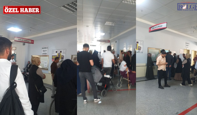 Van Bölge Hastanesi’nde sistem krizi: Vatandaşlar saatlerce bekliyor