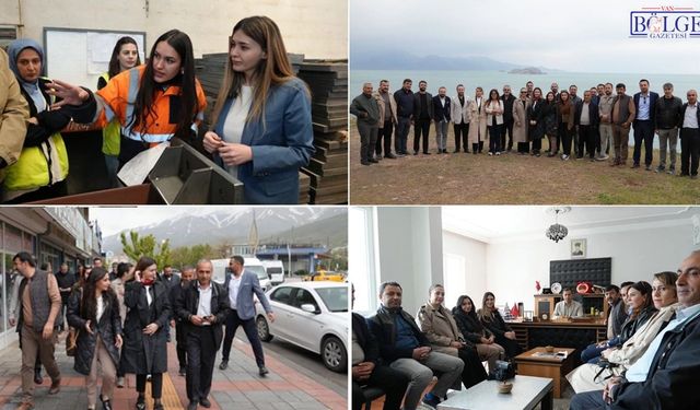 Van'da Esnaf Ziyareti: İrem Bayram Halkın Sorunlarını Dinledi