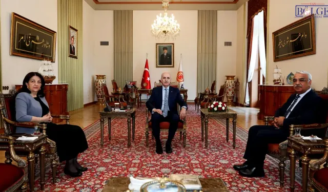 Numan Kurtulmuş ve İmralı Heyeti TBMM’de Görüştü