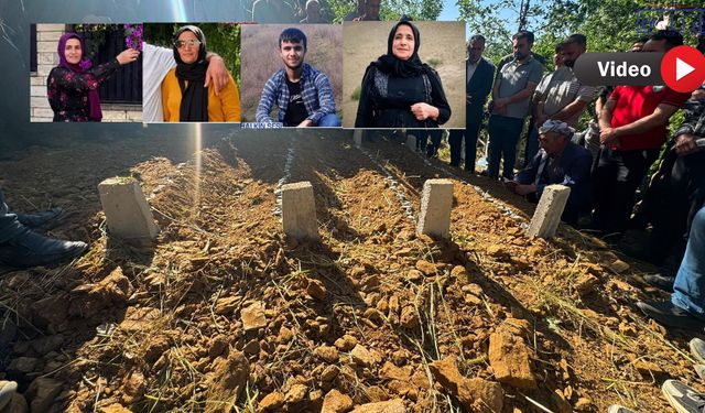 Hakkari'de Acı Veda: Aynı Aileden 4 Kişi Yan Yana Defnedildi