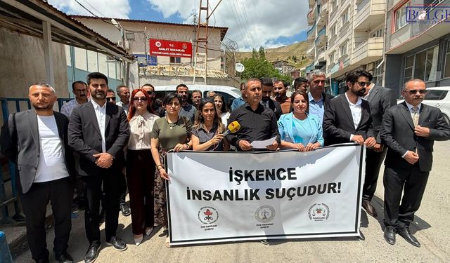 Hakkâri'de Cezaevi Önünde İşkence İddiası: Hukuk Kurumlarından Ortak Çağrı
