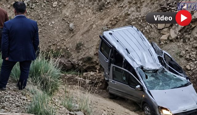 Van'da 1 Kişinin Hayatını Kaybettiği Feci Kazanın Yeni Görüntüleri Ortaya Çıktı