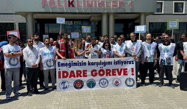 Van’da Sağlık Emekçileri Ayakta: “Verilen Sözler Tutulmadı”