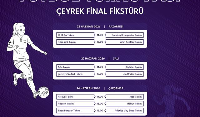 Van’da Kadın Futbolunda Çeyrek Final Heyecanı Başladı