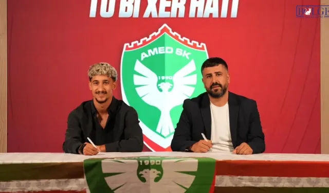 Amedspor, Galatasaraylı Genç Yıldız Berk Kızıldemir ile 3+1 Yıla İmza Attı