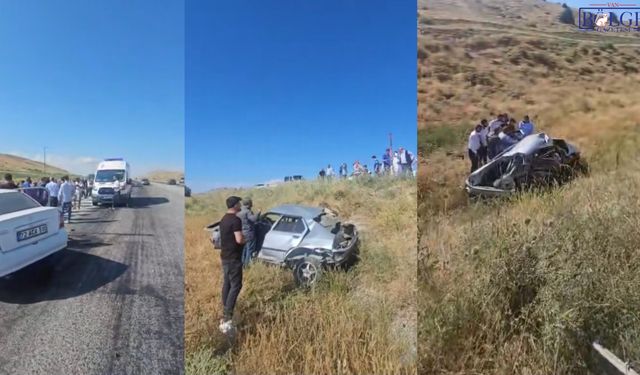 Van karayolunda kaza: 3’ü çocuk 5 yaralı