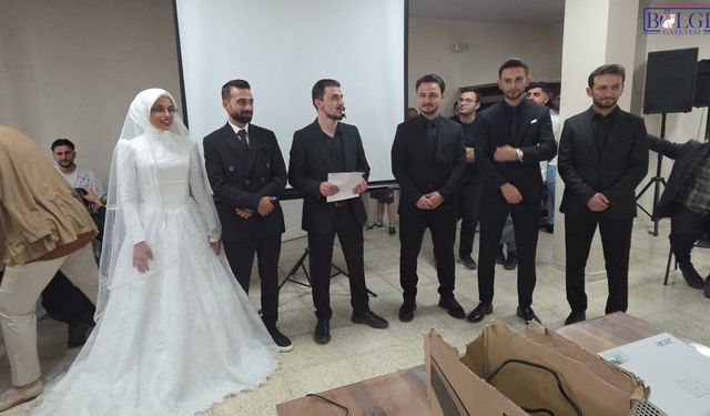 Van’da traktör konvoylu düğün: Kılıbık belgesi ve damat sertifikası!