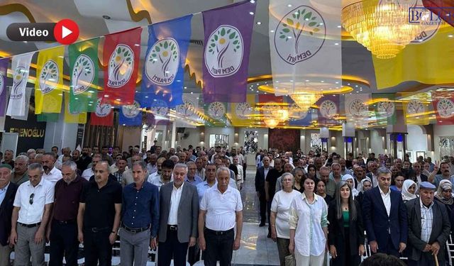 Van'da DEM Parti'den "Barış ve Demokratik Toplum" Toplantısı