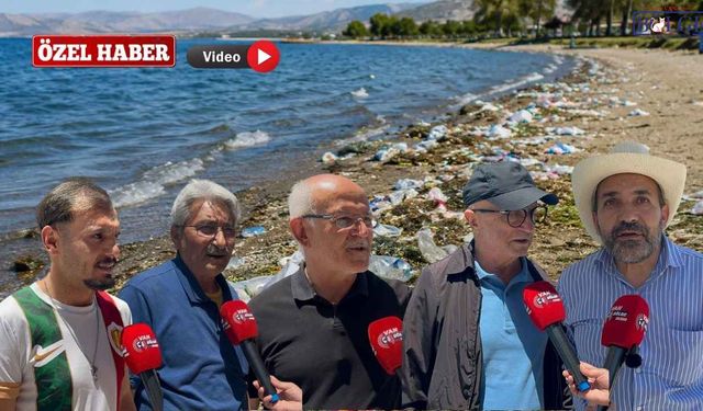 Van Gölü Kıyılarındaki Çöp Manzarasına Tepki: “Bu Memleket Bizim, Sahip Çıkalım”