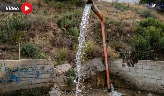 Van'da Yüzlerce Haneye Yetecek Su Yıllardır Boşa Akıyor !
