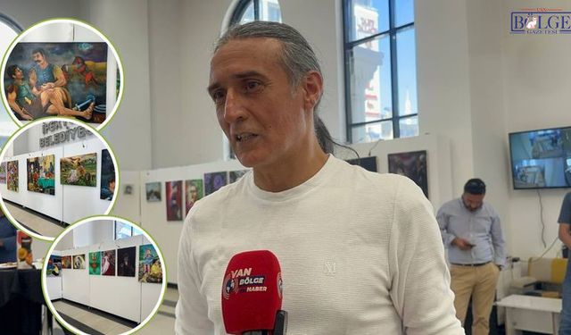 Vanlı Ressam 15 Yıllık Cezaevi Sürecini Tuvale Taşıdı